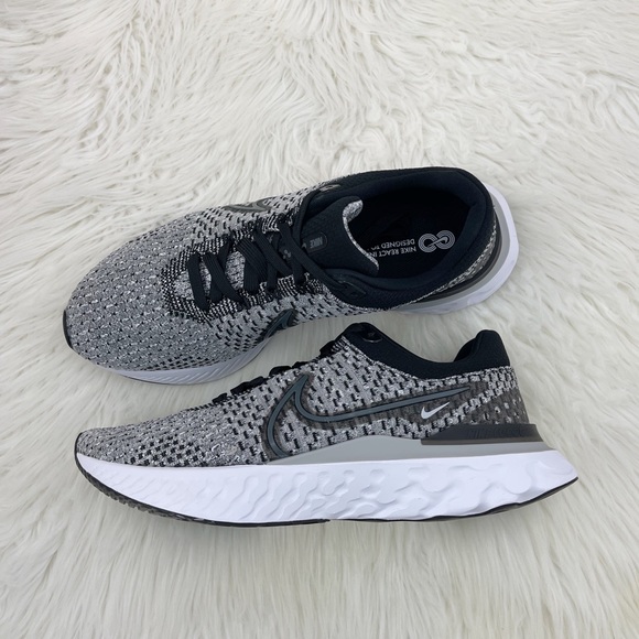 Nike Other - Men's Nike React Infinity Run Flyknit 3 Smoke Grey Sneakers